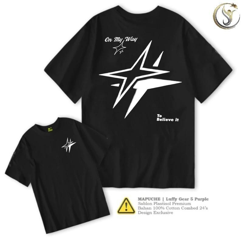 เสื้อยืดสะท้อนแสง NYALA BELIEVE IT | สำหรับทั้งผู้ชายและผู้หญิง | ลายมือพิมพ์เฉพาะตัว | ทำจากผ้าฝ้าย