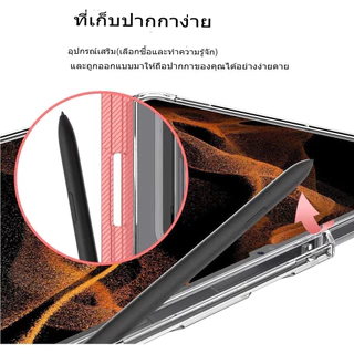 เคส โปร่งใส สําหรับ Samsung Galaxy Tab S6 Lite S7 S8 S9 11 S9 FE+12.4 S10 + S9 S10 Ultra แท็บเล็ต Clear Case กันกระแทก