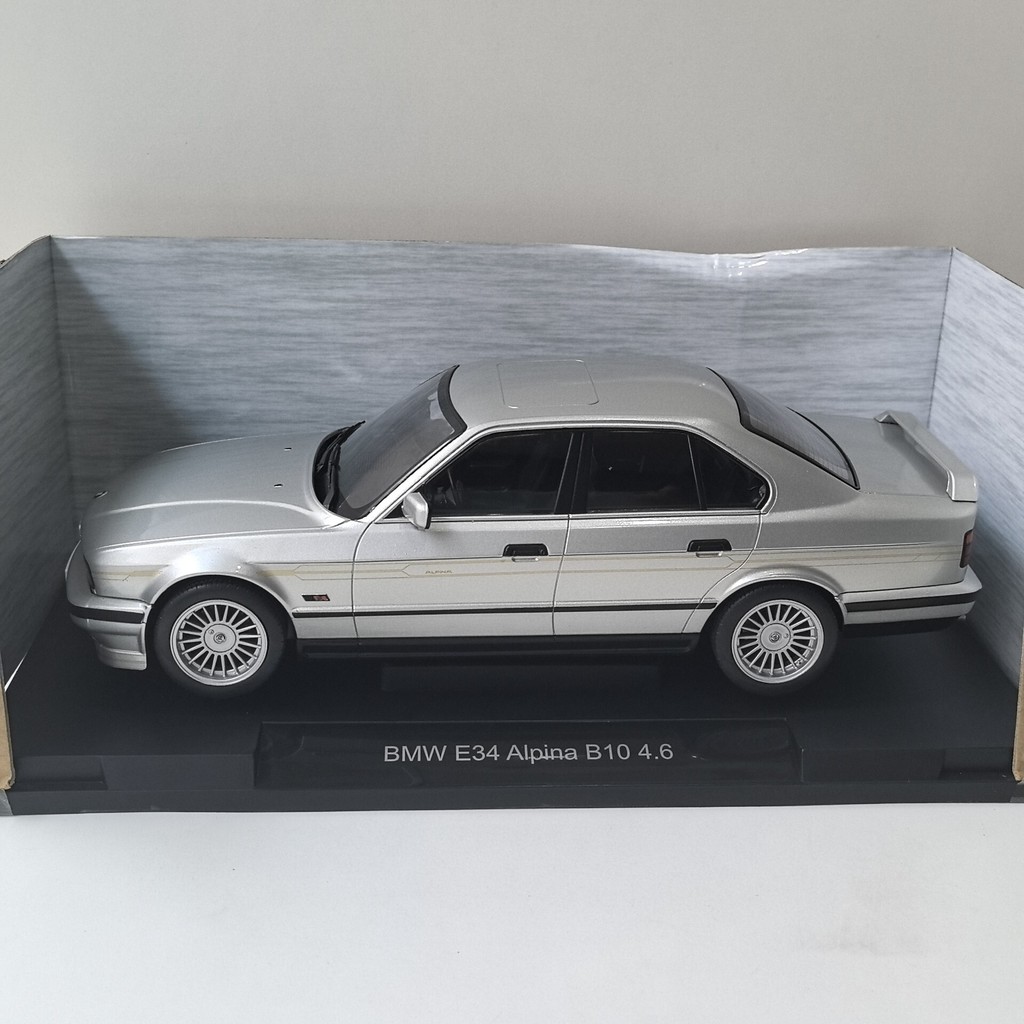 MCG 1/18 BMW E34 ALPINA B10 4.6 รถ BMW รุ่นโลหะผสมไม่เปิดประตูอย่า Steer วัตถุจริงยิงไม่คืนเงินไม่แล