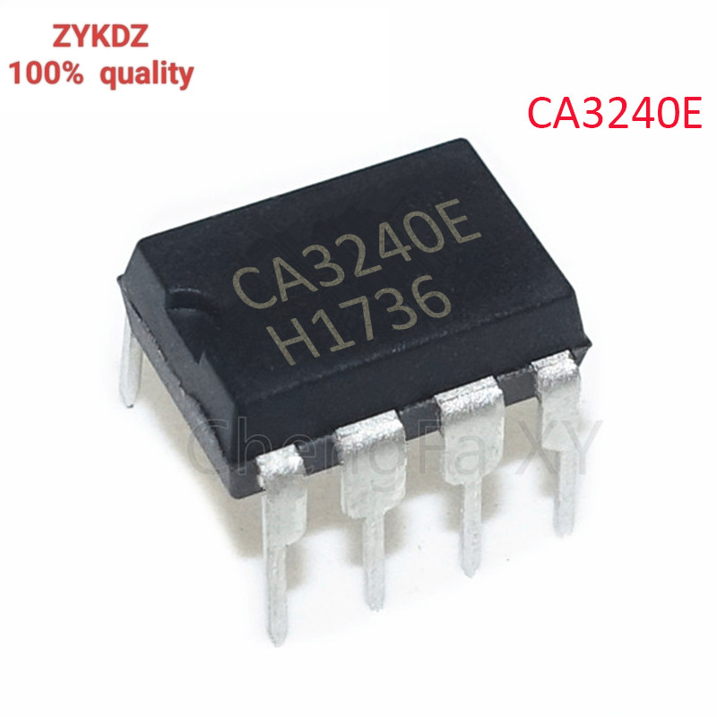 ชิปเดิม IC10PCS CA3240E DIP8 CA3240AE CA3240EZ CA3240 DIP-8