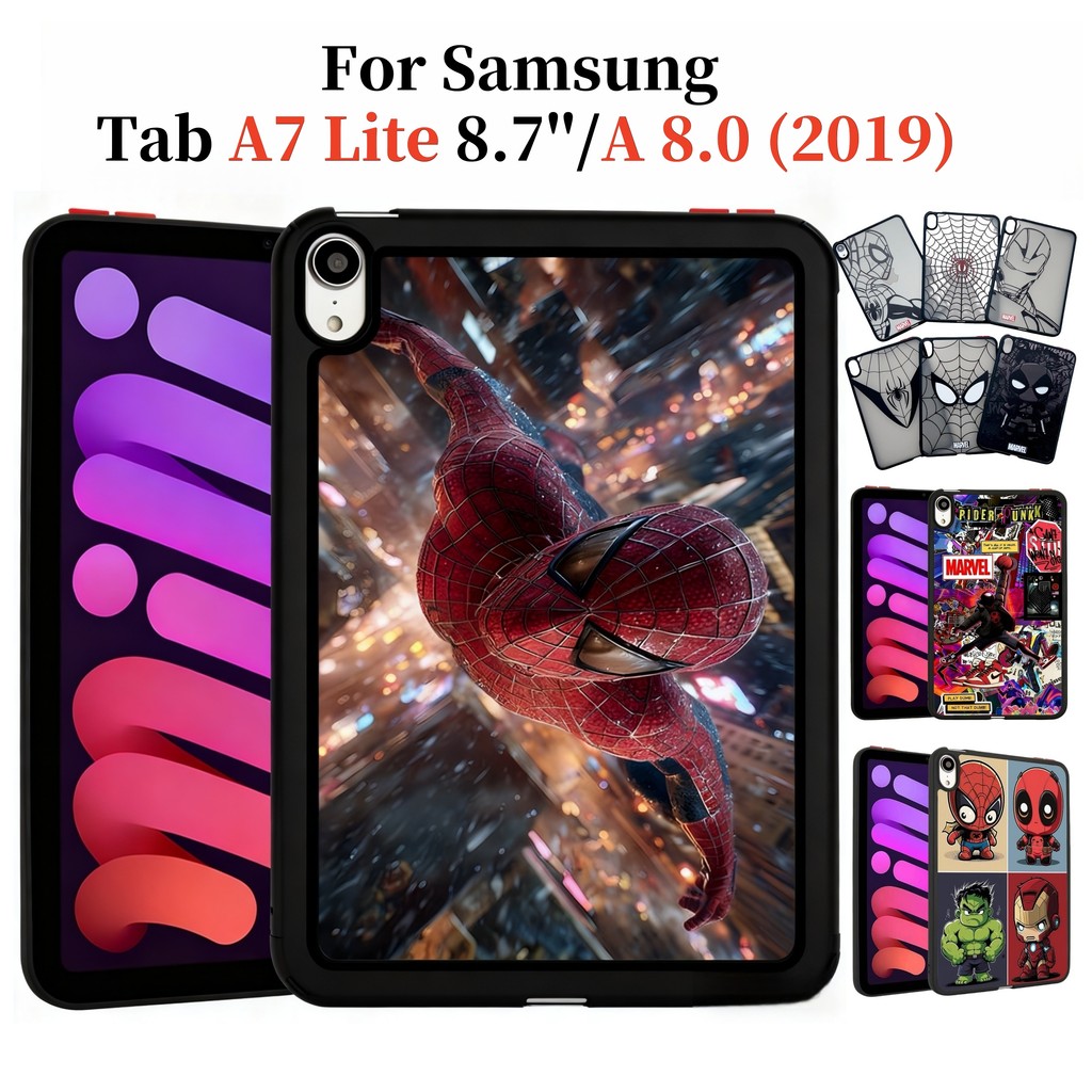 Spider-Man สําหรับ Samsung Galaxy Tab A7 Lite 8.7 8.0 (2019) SM-T220 SM-T225N SM-T290 SM-T295 SM-T29