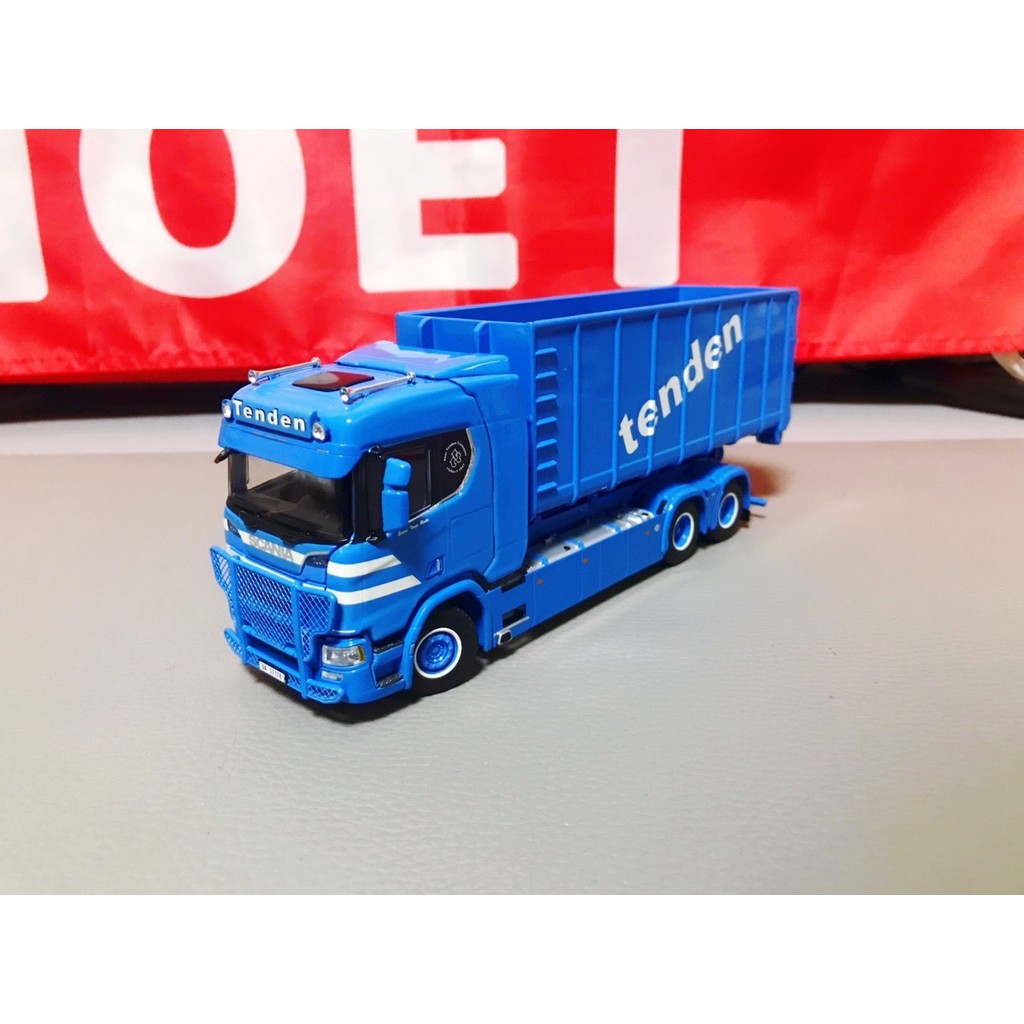 WSI 1/50 tenden Scania Scania CR20N 6x2 Dump Truck Dump Truck Model Original Factory Original Packag