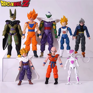 Dragon Ball อะนิเมะ Action Figure, Son Goku Son Gohan Vegeta Frieza Cell Piccolo Majin Buu Super Saiyan ตัวเลข, Multi-Jointed Shapeshift สะสมประกอบของเล่น