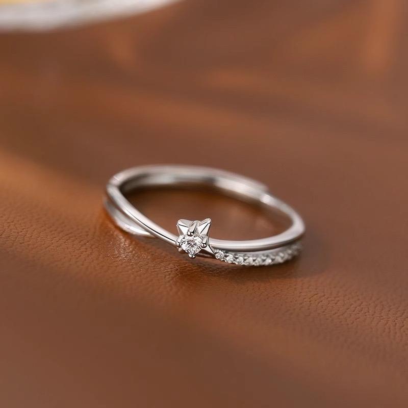 Jinjoo รหัส RA02 แหวน รุ่น Pure Promise ดีไซน์เรียบง่ายหรู รูปที่ 3