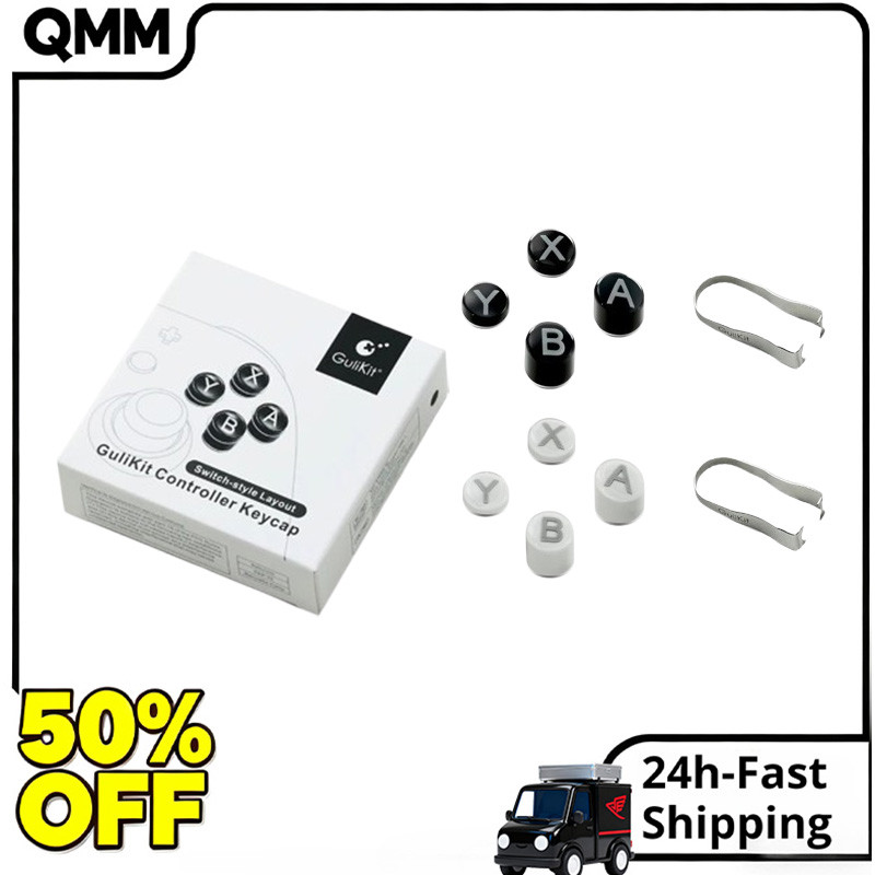 GuliKit NS62 Keycap - เค้าโครงสวิตช์ (B/A/X/Y) สําหรับคอนโทรลเลอร์ ES/ES Pro/KK3/TT Series