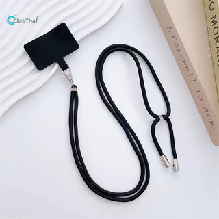 สายเชือกคล้องโทรศัพท์มือถือ ป้องกันการสูญหาย -cross Body Phone Case Lanyard No-hole Lanyard สายคล้องคอโทรศัพท์แบบปรับได้