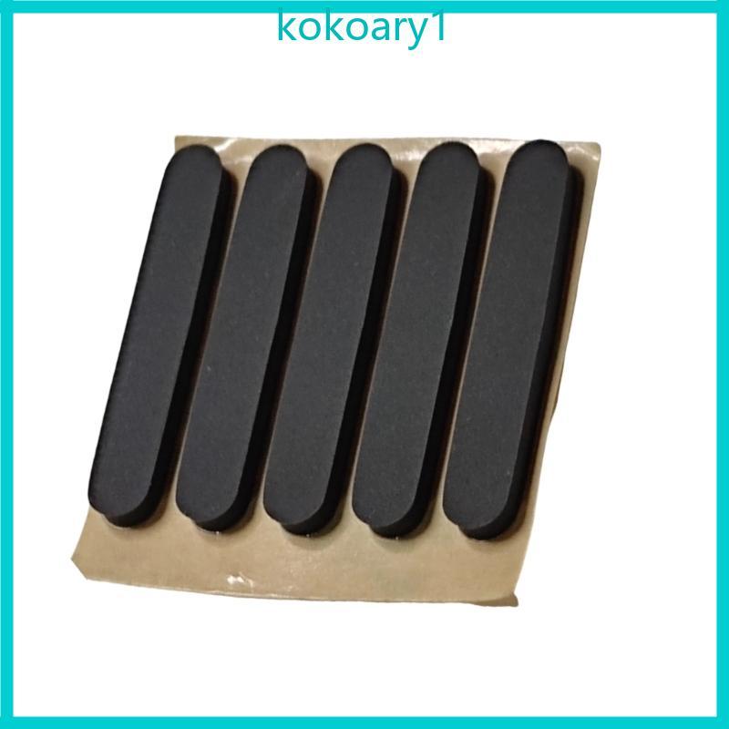 KOKO แพ็ค 5 ซิลิโคนคีย์บอร์ดฟุต NonSlip ฐานเท้า Pad สําหรับ K835 K845 G412SE G413TKLSE ความเสถียรในก