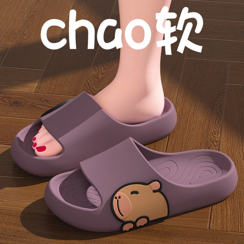 รองเท้าแตะผู้หญิง 2025 แบบกันลื่น น่ารัก เหมาะสำหรับฤดูร้อนและการใช้งานนอกบ้าน