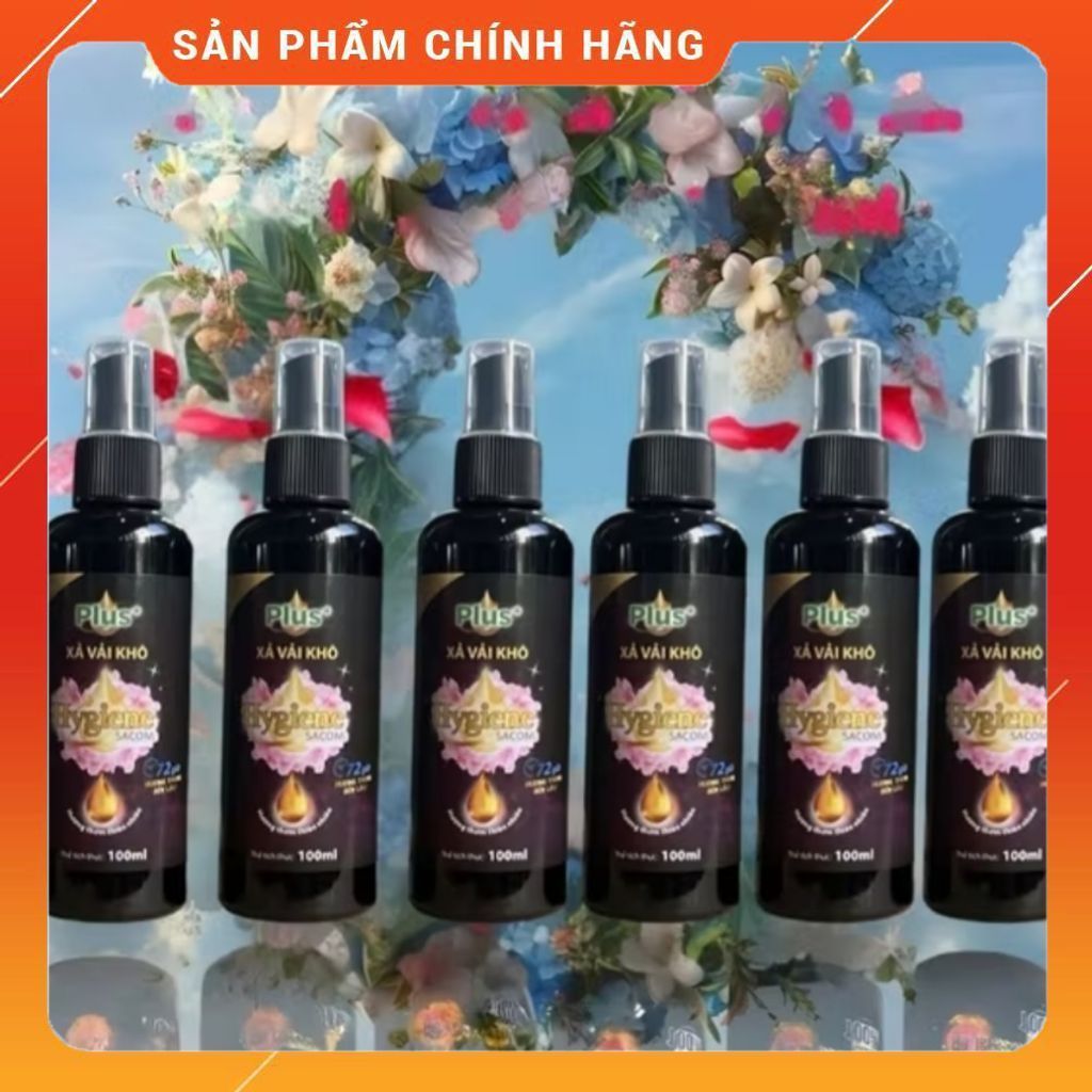 Combo สเปรย์ผ้าแห้ง 5 ขวด 100ml Hygene Vietnam ผลิต