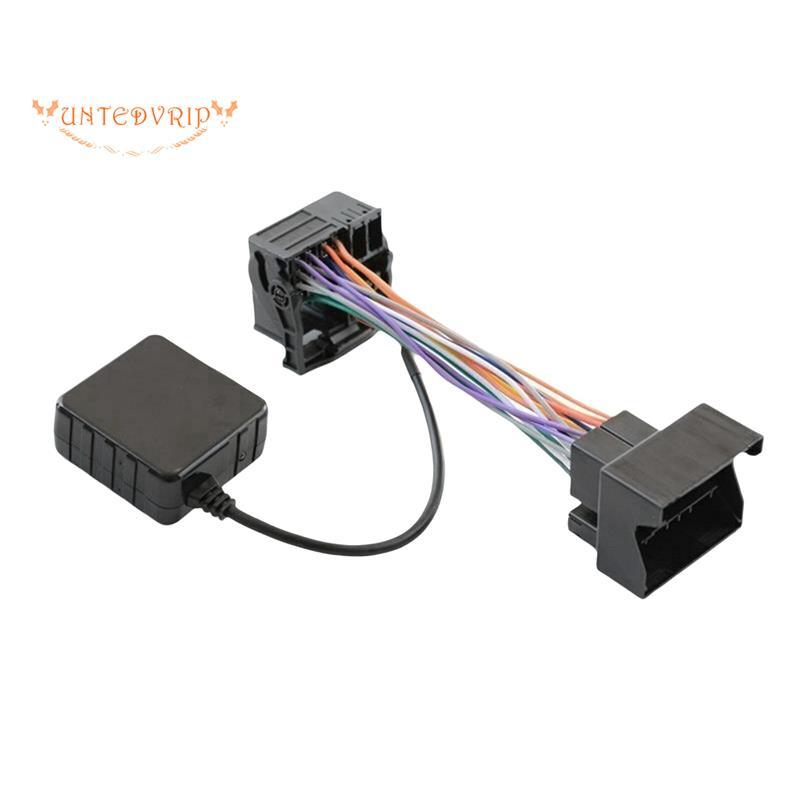 [Quick U]สําหรับZ4 E85 E86 X3 E83 เครื่องเสียงรถยนต์ที่รองรับ5.0ตัวรับสัญญาณอะแดปเตอร์Auxสายโมดูลวิท