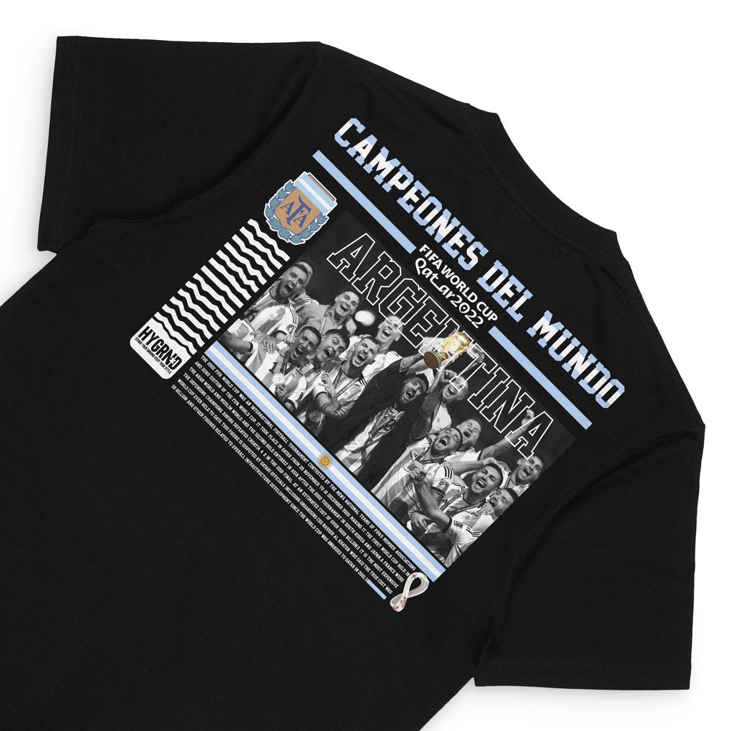 เสื้อยืดฟุตบอลโลก "Argentina WC" - FIFA World Cup กาตาร์ 2022/Messi