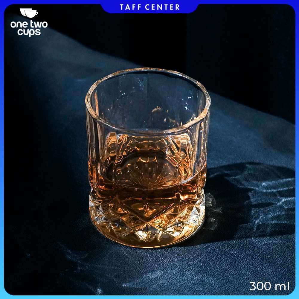One Two Cups Old Fashion Rock Glass Whisky Cocktail Glass 300ml - YJ104