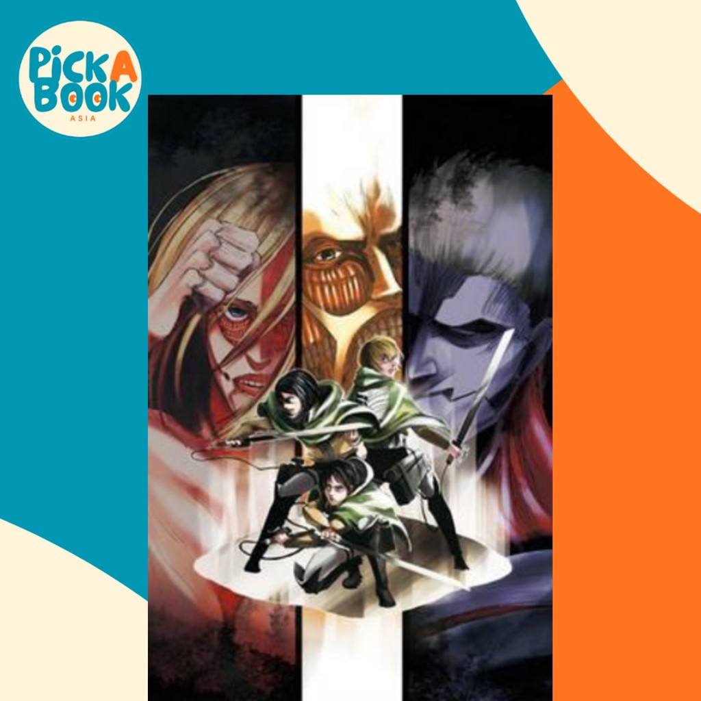 Attack On Titan 16 โดย Hajime Isayama (ฉบับสหรัฐอเมริกาปกอ่อน)