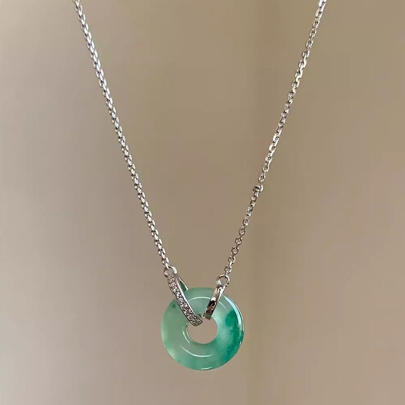 Hot Sale#Hot-Selling New Chinese Style Interlocking Necklace for Women, National Style, Elegant and Versatile Simple Choker10aa
