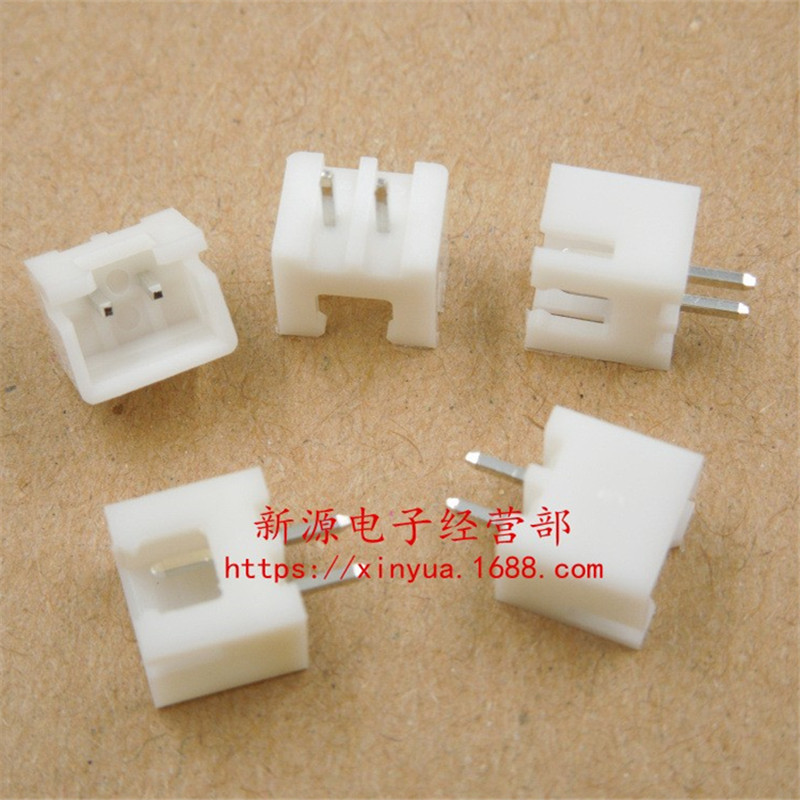 XH2.54-2P ตรง Pin Socket XH-2A Connector Connector Connector Terminal Pin Socket XH-2P JJAN