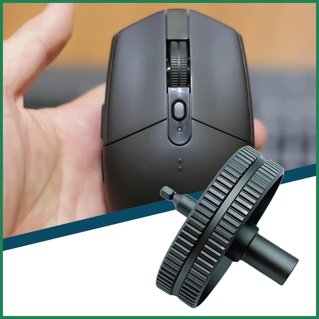 สําหรับ Logitech G102 G304 G305 เมาส์ล้อเลื่อนเกมเมาส์เลื่อนล้ออลูมิเนียมสําหรับ juath