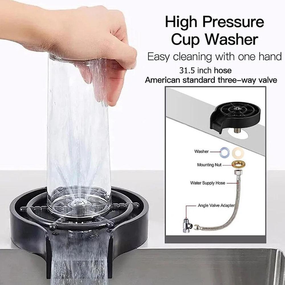 Abs ถ้วยเครื่องซักผ้าอ่างล้างจานเครื่องซักผ้าถ้วยอัตโนมัติแรงดันสูงสําหรับห้องครัวในครัวเรือน Q8y8