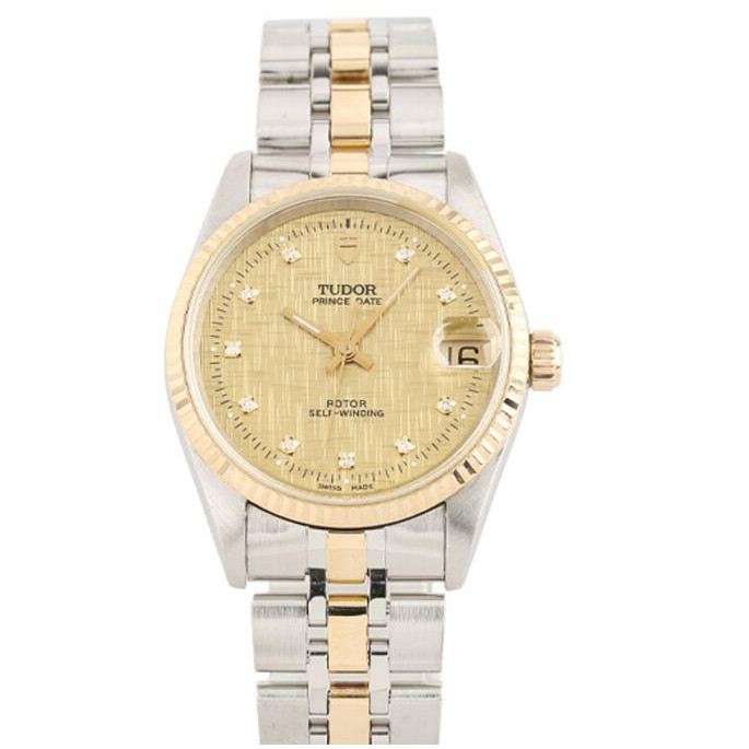 Tudor Original Diamond-studded Prince Rudder Series อัตโนมัติ 32 มม.นาฬิกาผู้ชาย m72033-0006