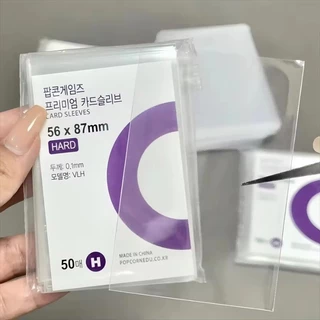 100/200/300/500 ชิ้น HD โปร่งใส Kpop Photocard แขนป้องกัน / ป้องกันรอยขีดข่วน Popcorn เกมการ์ด Protector ฝาครอบกรณี