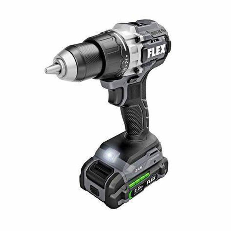 FLEX FLEX 24V แบตเตอรี่ลิเธียมBrushless สองความเร็วสว่านไขควง FX1151-2Af