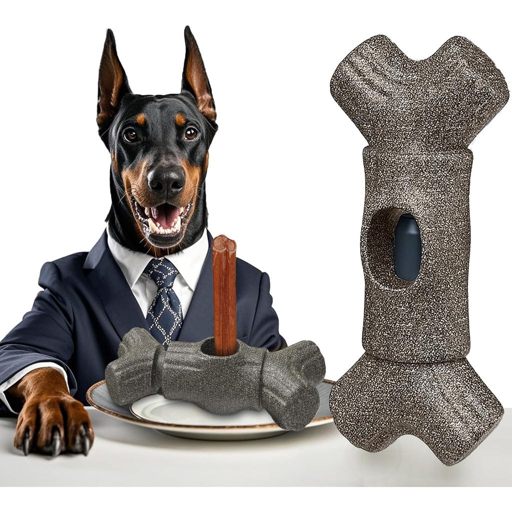 Bully Stick Holder สําหรับสุนัขปรับปรุงความปลอดภัยสุนัข Chew Holder สําหรับ Ultimate Secure Fixation