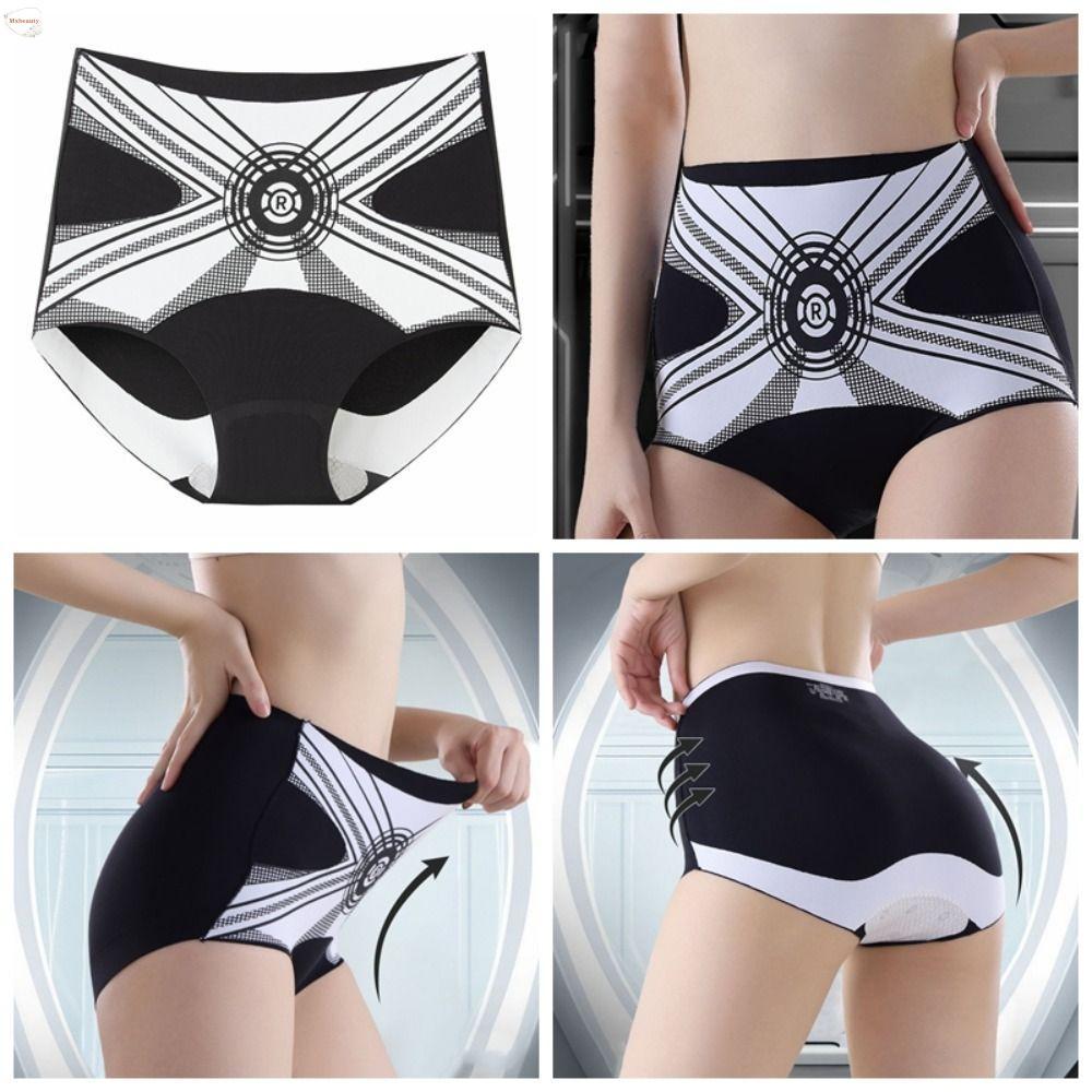 MXBEAUTY หลังคลอด Body Shaper, ชุดกระชับสัดส่วนเอวสูง Butt Lifter กางเกง, ยืดหยุ่นท้องหดตัวกางเกงขนาดใหญ่กางเกงไม่มีรอยต่อ Lady