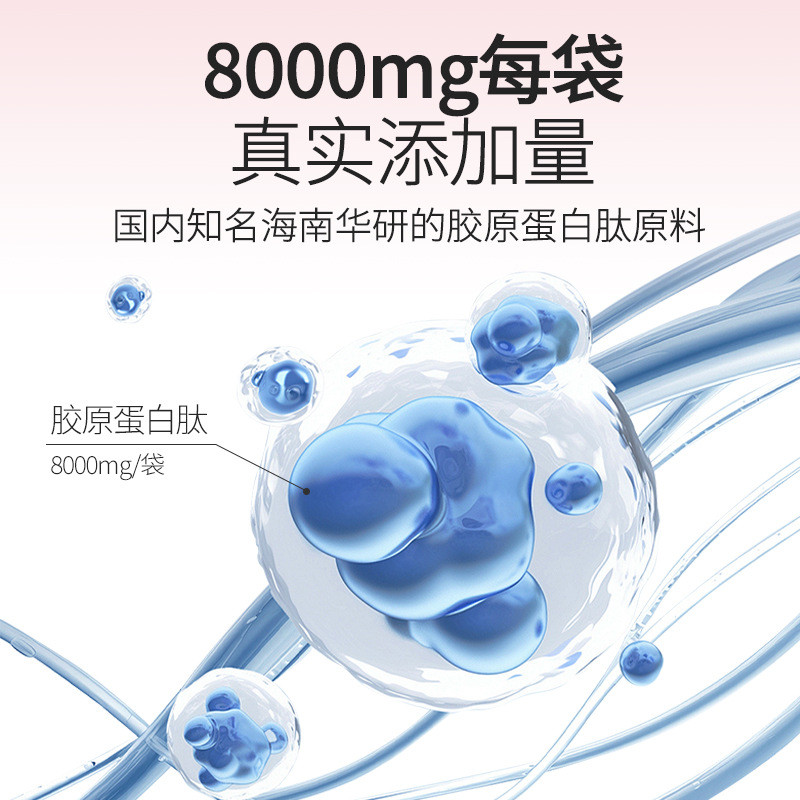 คอลลาเจนเปปไทด์ของเหลวในช่องปากOEMโมเลกุลขนาดเล็กที่ใช้งานเปปไทด์คอลลาเจนเปปไทด์เครื่องดื่ม51030