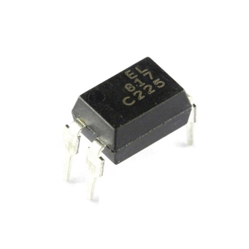 [ชุด 10 ชิ้น] EL817C DIP-4 ทรานซิสเตอร์เอาต์พุต Optocouplers 5000Vrms 1 ช่อง - thegioimodule