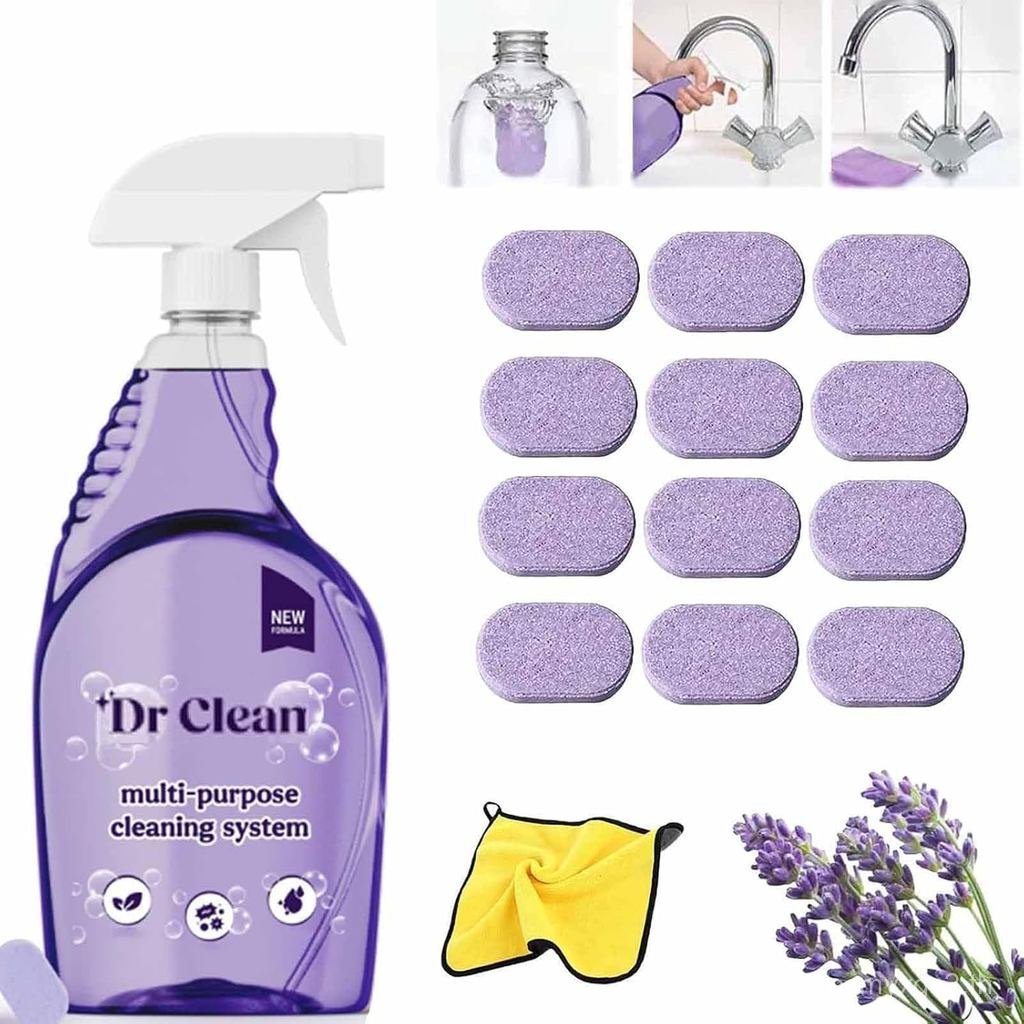 Dr Clean Spray Cleaner for Ovens, Dr Clean Spray, Multi-surface Cleaner for Home, Kitchen, Bathroom 