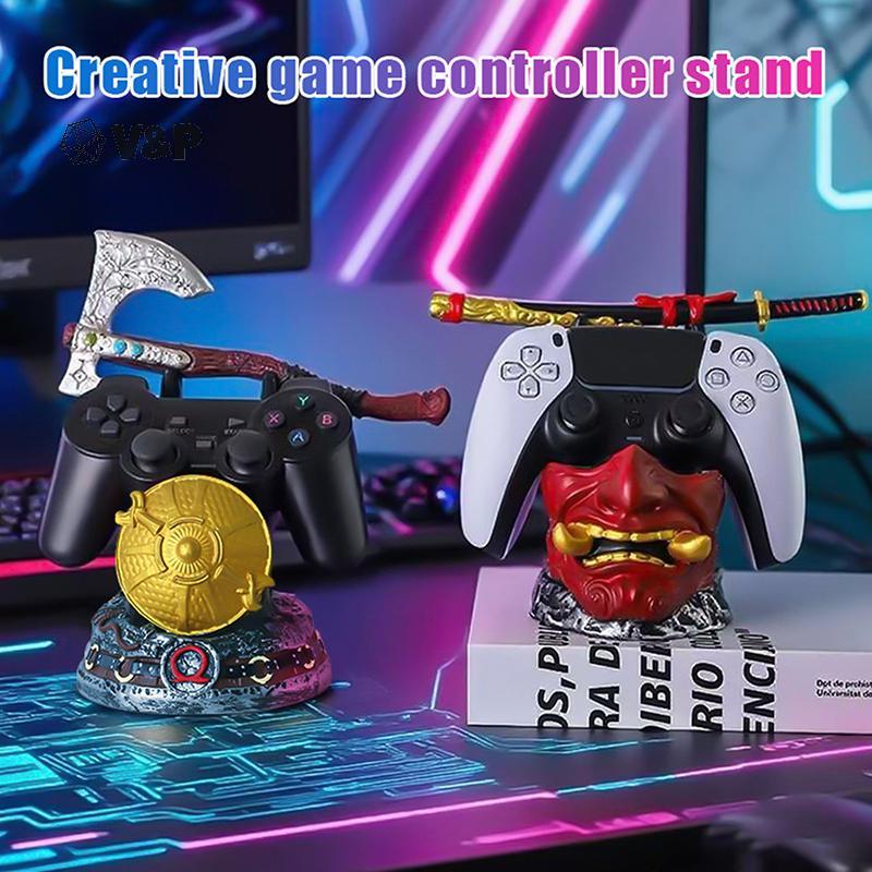 V & P ใหม่ God Of War, Banno เกมสําหรับ PS5/Xbox/PS4 Controller Creative Stand เกมที่ไม่ซ้ํากัน Hand