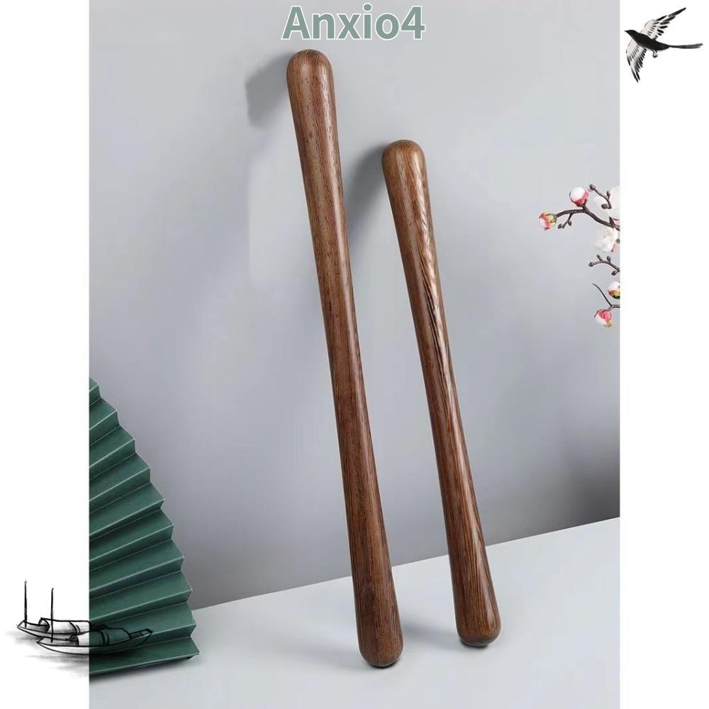ANXIO4 ไม้ Tapping นวด,สําหรับกลับเอวกล้ามเนื้อผ่อนคลาย Dredge Meridians ค้อน Stick,คุณภาพสูงไม้ Body Massager