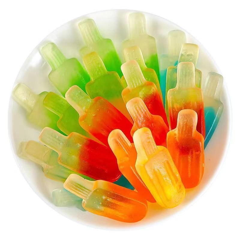 Gummy Candy QQ Sakura Gummy Jin ผสม Influencer Gummy Stall Mess Candy ผลไม้ 2 รสผลไม้ Gummy Candy FP