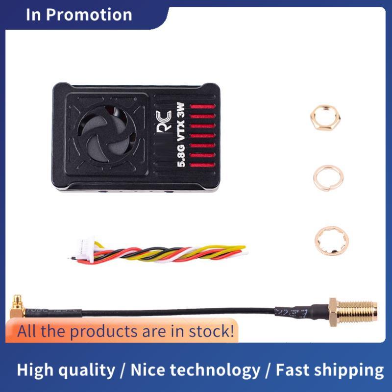 5.8G 3W VTX พลังงานสูง 48CH FPV เครื่องส่งสัญญาณวิดีโอรองรับ 2-8s สําหรับระยะไกล FPV Drone RC รุ่นอะ