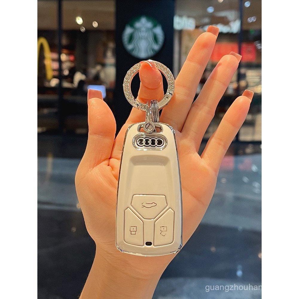 ฝาครอบกุญแจ Audi A4L เฉพาะ A6L/Q5L/A3/Q3/Q2L/A6/Q5/A5/A3L/Q7 เปลือกระดับไฮเอนด์ IBR9