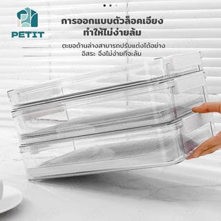 กล่องเก็บเอกสาร A4 กล่องใส มีฝาปิดล็อกแน่น กันฝุ่น กันชื้น เหมาะสำหรับออฟฟิศและบ้าน