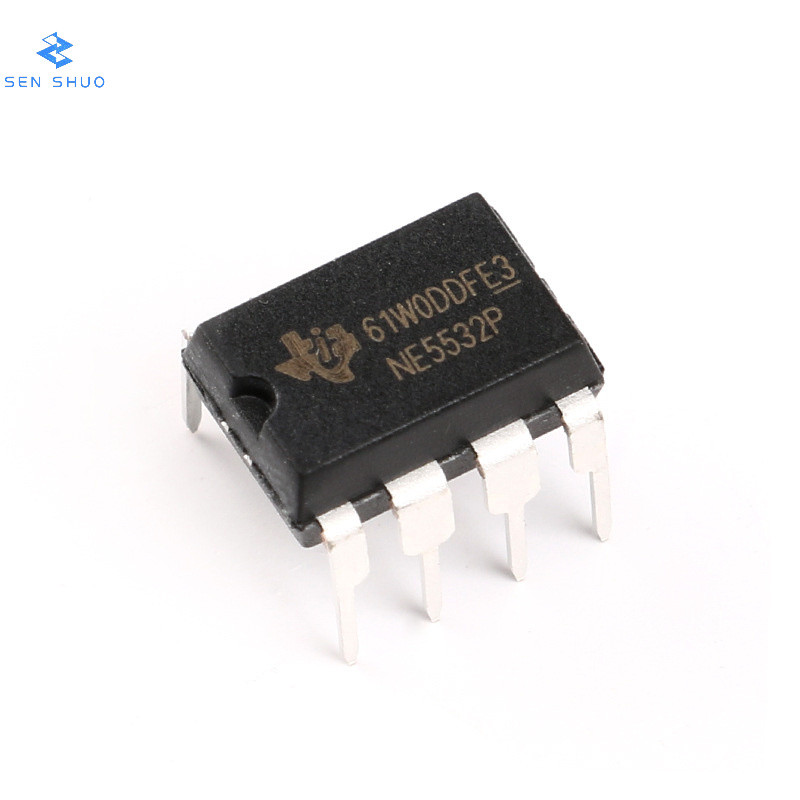 100% ของแท้ In-Line NE5532P DIP-8 เสียงต่ํา Dual Channel Operation Amplifier ชิป IC