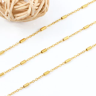 สร้อยคอนikel 925 โซ่ชุบด้วยทอง 18K แบบคลิปข้าม ออกแบบสวยงามหรูหรา อุปกรณ์แฟชั่นล้ำสมัย