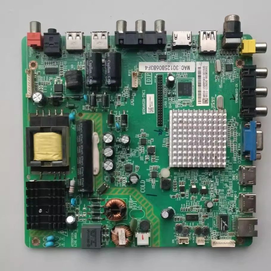 แผ่นหลัก TCL ต้นฉบับ MSD6A628-T8C1 สำหรับ LE4243D59 / 4243PFF5455 / 5040 อุปกรณ์เสริมเข้ากันได้ตรงตั