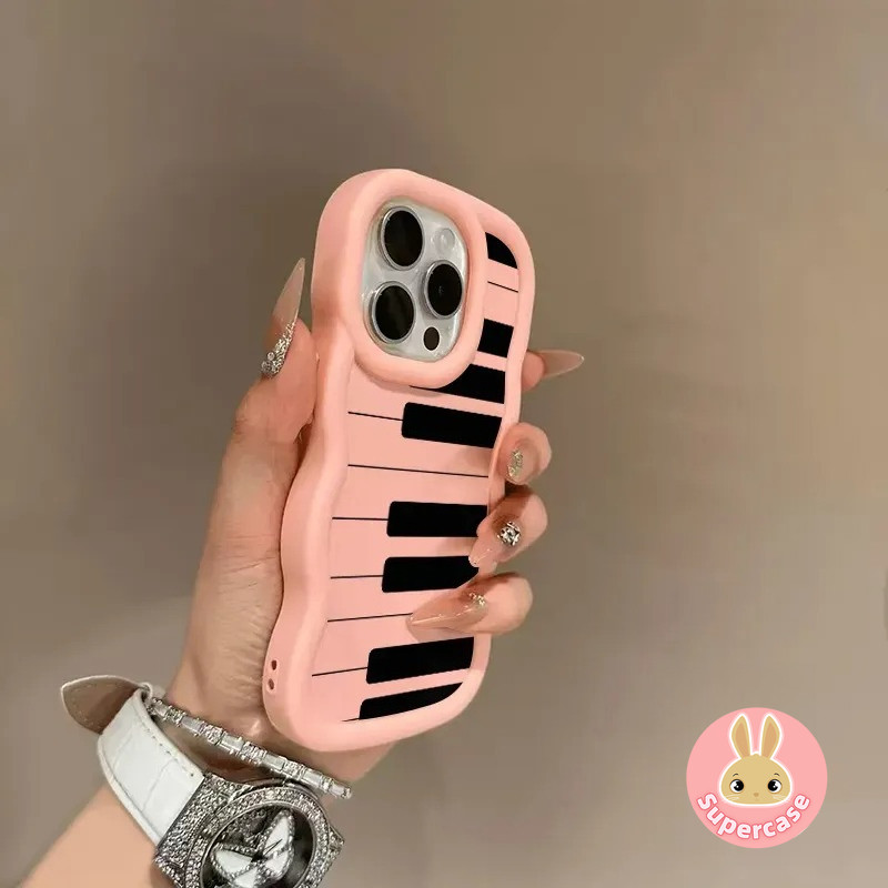 ปุ่มเปียโนน่ารัก Macaron เคสโทรศัพท์สําหรับ itel Vision 3 2 2S 1 Plus S25 Ultra S23 S18 S17 P38 P37 