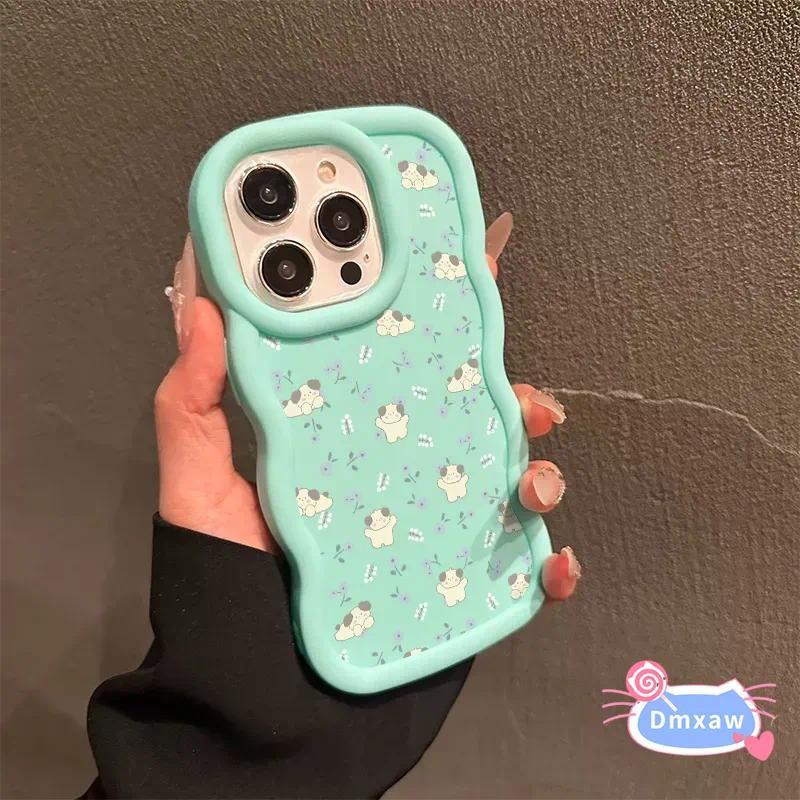 สุนัขน่ารัก Macaron เคสโทรศัพท์สําหรับ Realme Narzo N65 N63 N55 N53 70 70X 60 Pro 60X 50 50A 50i Pri