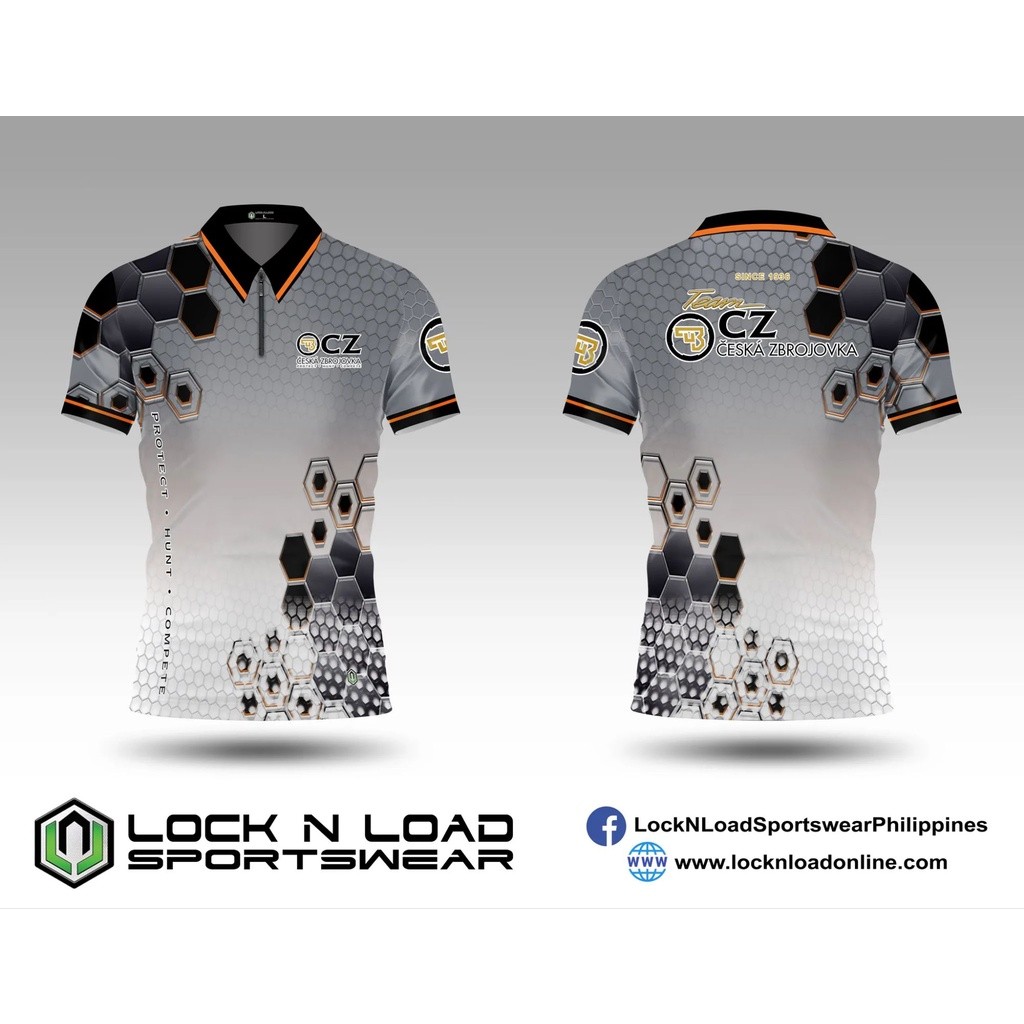เสื้อโปโล CZ GREY 2023