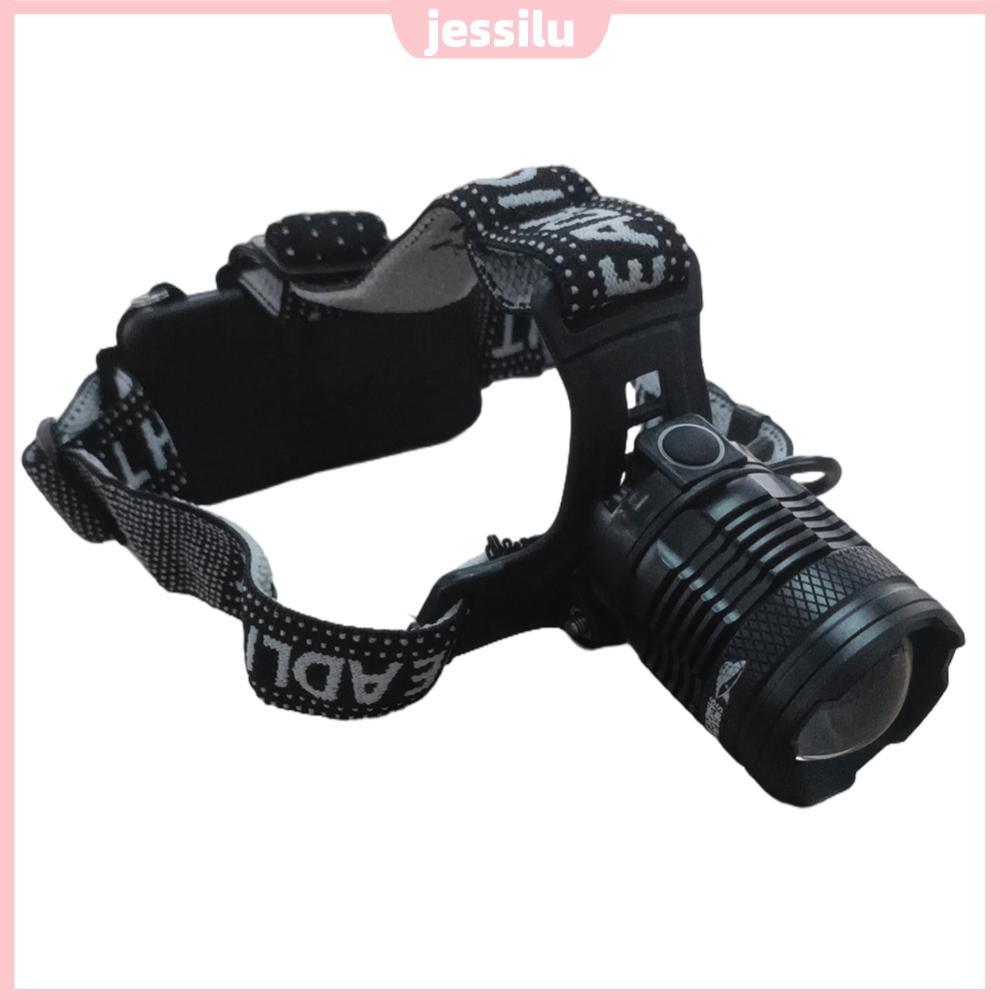 ไฟฉาย LED แบบชาร์จ Type-C 7000 Lumen พร้อมฟังก์ชันซูม ใช้งานกลางแจ้งสำหรับตั้งแคมป์และเดินป่า