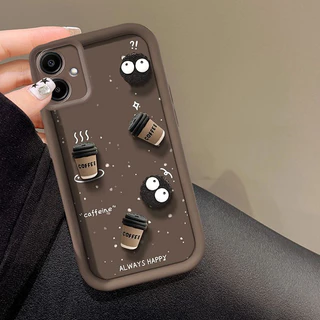 เคส samsung a06 5g เคสโทรศัพท์ถ้วยกาแฟ 3D bts