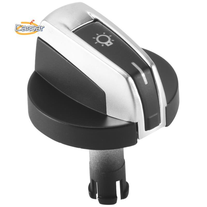 caesarA81 ชิ้นไฟหน้ารถปุ่มสวิทช์สําหรับ- 5/7 Series X3 X4 F01 F02 F03 F10 F18 F07 F06 F25 F26 สีดํา