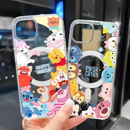 เคสโทรศัพท์ลายสัตว์สำหรับ iPhone 17/16/15/14 Pro Max/13 Pro/12/11, X/XS/XR/XSMax, 7/8Plus เคสนิ่มน่ารัก ZTYCKCH0117-0118