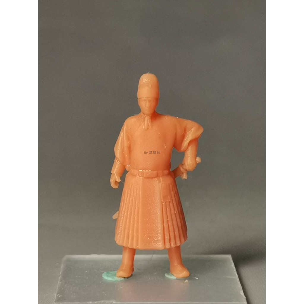 Paper Demon Master 72/56/35 Scale Daming Jinyiwei Station Office พร้อมอาวุธโมเดลทหารโบราณ