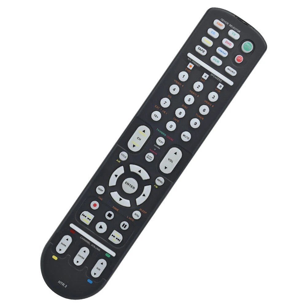 ใหม่ Original Universal การเรียนรู้รีโมทคอนโทรลสําหรับ NAD HTR 2 โฮมเธียเตอร์ T742 T743 T744 S170I HTR-8