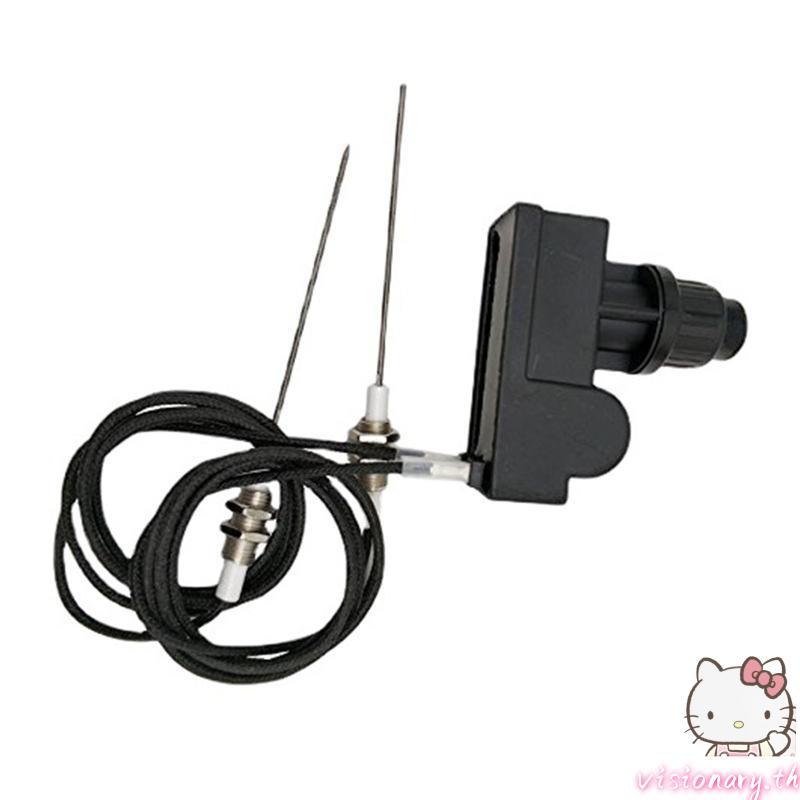 วิสัยทัศน์สากลปุ่มอิเล็กทรอนิกส์ชุดจุดระเบิดคู่สองออกสําหรับ Char-Broil ย่างบาร์บีคิวเครื่องทําน้ําอ