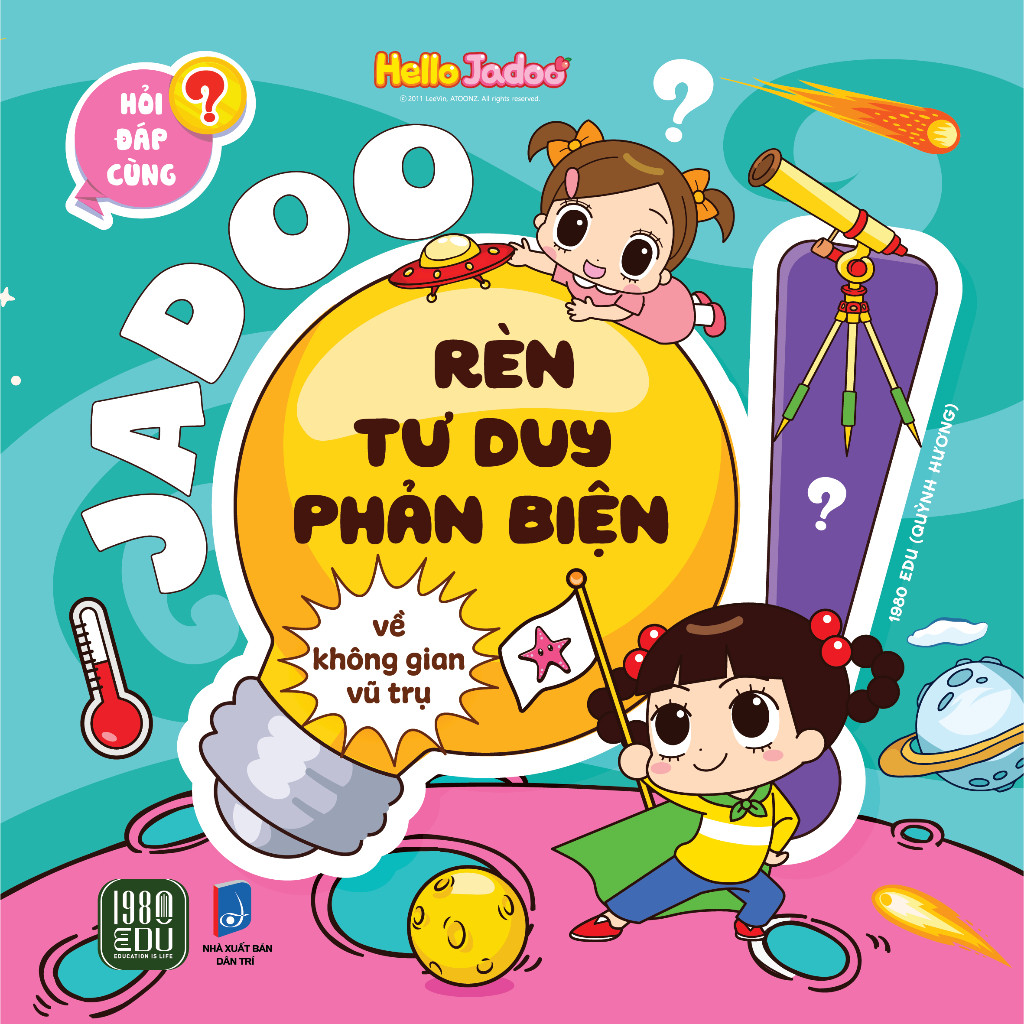 หนังสือ - Jadoo Trains Critical Thinking - เกี่ยวกับอวกาศ
