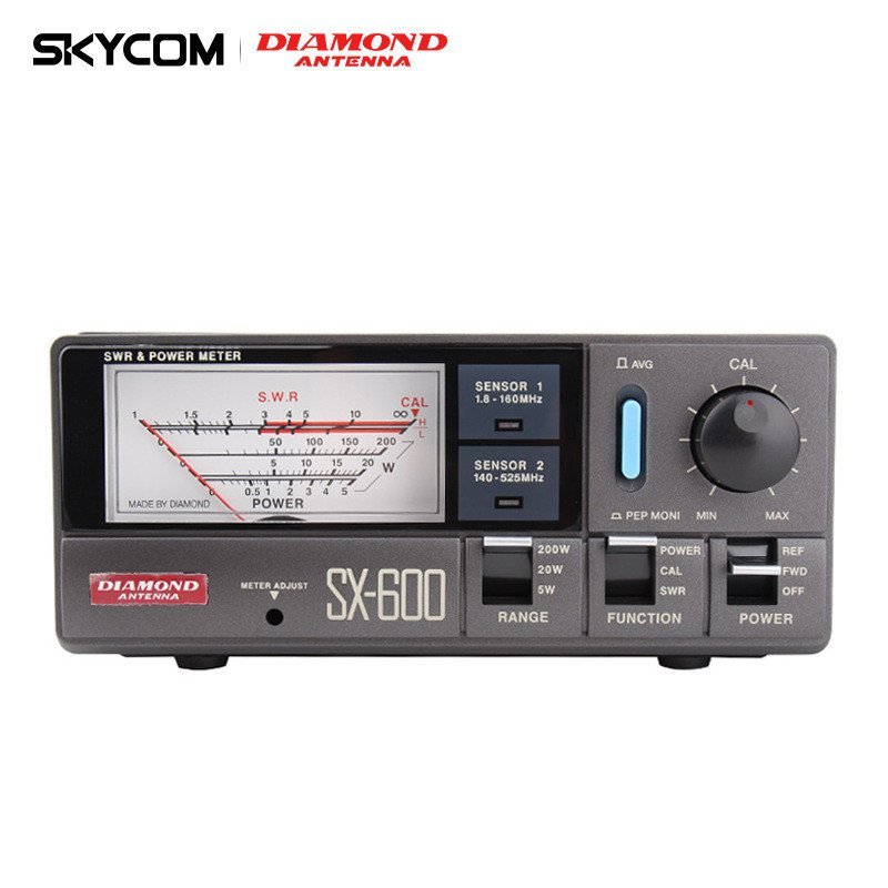 ญี่ปุ่นเพชร SX600 ยืน Wave Meter Power Meter SX-600 UV Dual-Segment คลื่นสั้น SWR Power Meter
